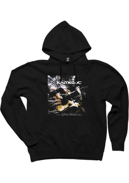 Kamelot Ghost Opera Siyah Kapşonlu Sweatshirt Hoodie
