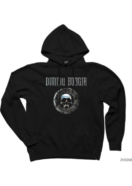 Dimmu Borgir Flare Siyah Kapşonlu Sweatshirt Hoodie