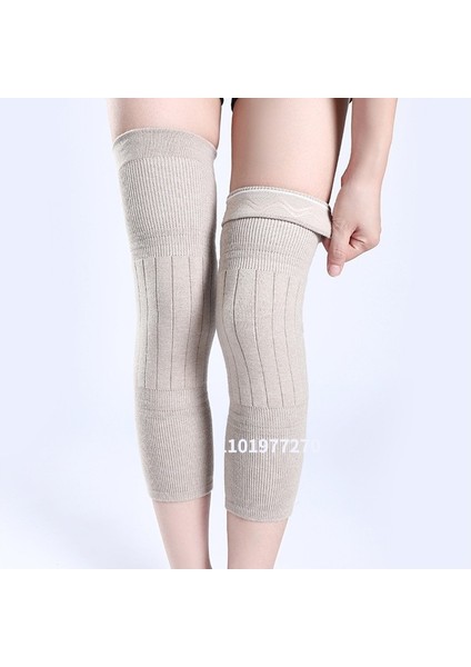Koyu Gri-Kadife Xxl 2 Adet Kış Sıcak Yün Kaşmir Bacak Isıtıcıları Kollu Kalın Polar Astarlı Diz Pedleri Brace Destek Koruma Koruyucu Uzun Termal Sararlar (Yurt Dışından) modelleri