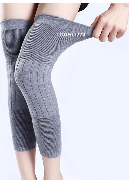 Koyu Gri-Kadife Xxl 2 Adet Kış Sıcak Yün Kaşmir Bacak Isıtıcıları Kollu Kalın Polar Astarlı Diz Pedleri Brace Destek Koruma Koruyucu Uzun Termal Sararlar (Yurt Dışından) fırsatları