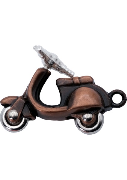 Oto Araba Motosiklet Anahtarlık Vespa Bakır Renk