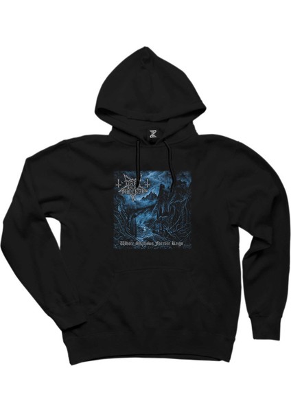 Dark Funeral Where Shadows Forever Reign Siyah Kapşonlu Sweatshirt Hoodie