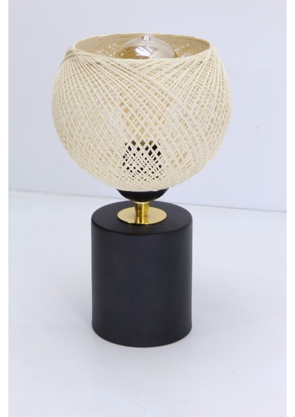 Badem Masa Abajuru Gece Lambası Yatak Başı Aydınlatma Dekoratif Lamba