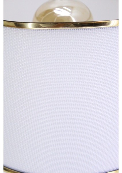 Serin Masa Abajuru Yatak Başı Lambası Gece Çoçuk Lambası Kumaş Başlık Metal Ayak fiyatları