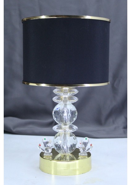 Kristal Taşlı Masa Abajuru Gece Lambası Yatak Başı Lambası modelleri