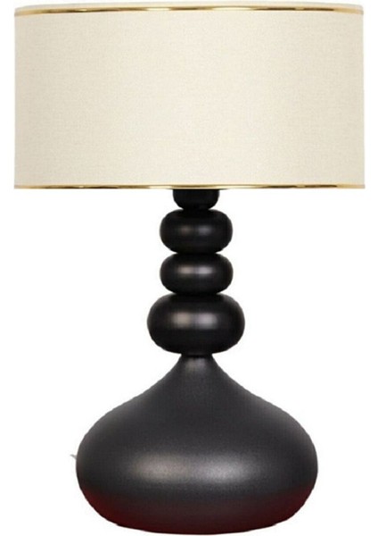 Casa Metal Kumaş Abajur Gece Lambası