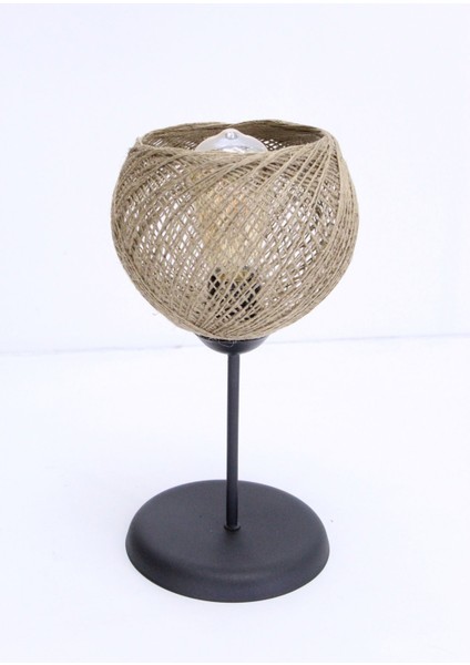 Serin Masa Abajuru Yatak Başı Lambası Gece Çoçuk Lambası Kumaş Başlık Metal Ayak fiyatları