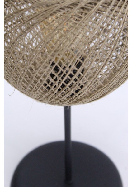 Serin Masa Abajuru Yatak Başı Lambası Gece Çoçuk Lambası Kumaş Başlık Metal Ayak modelleri