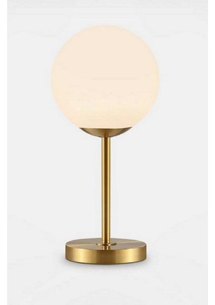 Gold Kaplama Kar Topu Yatak Başı-Masa-Komidin-Sehpa Üstü Cam Abajur modelleri