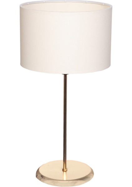 Krem Gold Kaplama Abajur