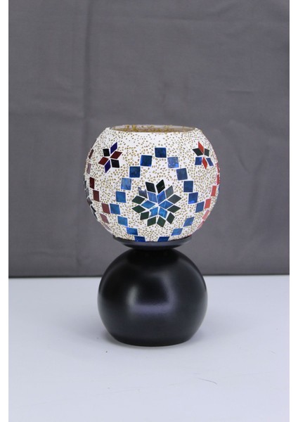 Damla Masa Lambası Metal Ayak Cam Başlık E/14 Duylu fiyatları