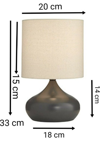 2 Adet Krem Kumaş Şapkalı Metal Elips Masa Lambaları 1 Adet Salon Avize fiyatları