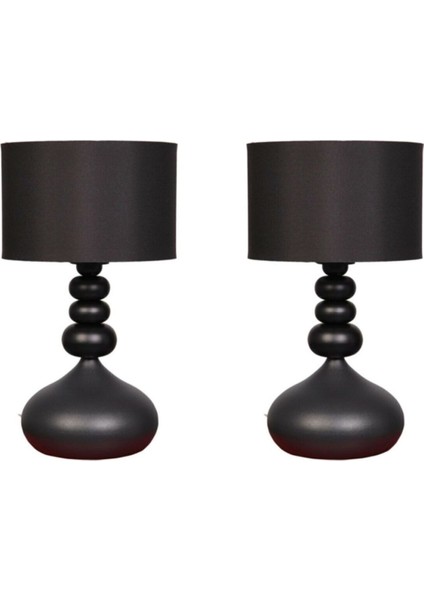 Casa Metal Kumaş Pasta Elips Abajur