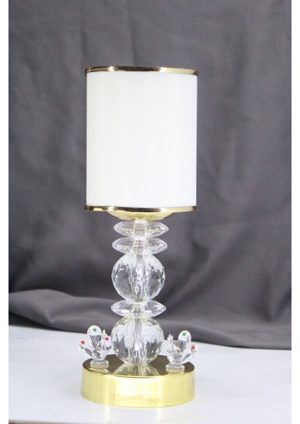 Kristal Taşlı Masa Abajuru Gece Lambası Yatak Başı Lambası fiyatları