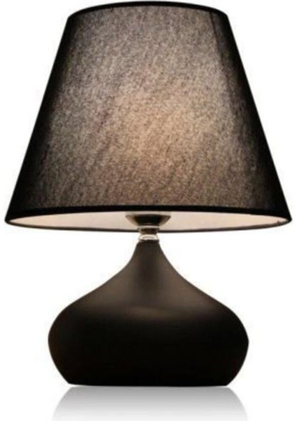 Elips Masa Ayağı Konik Siyah Şapka