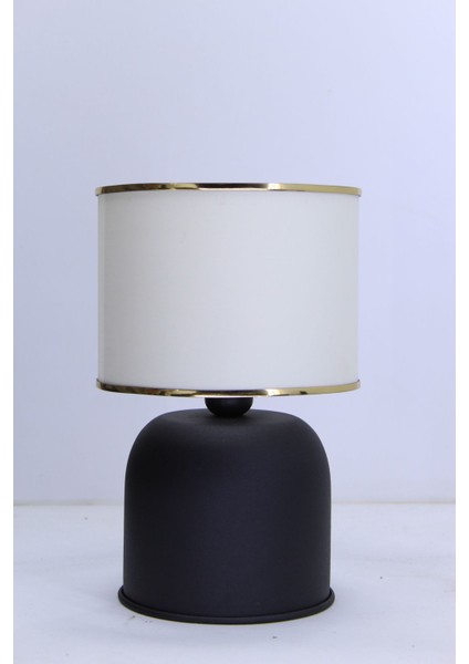 Decoratif Masa Lambası Kumaş Başlık Metal Ayak modelleri