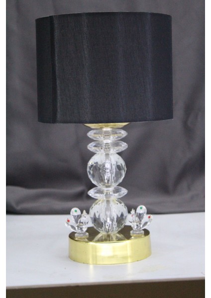 Kristal Taşlı Masa Abajuru Gece Lambası Yatak Başı Lambası modelleri