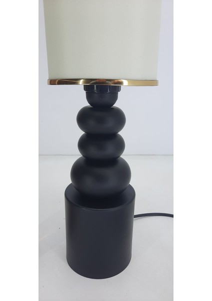 Kule Abajur Metal Ayak Kumaş Başlık modelleri