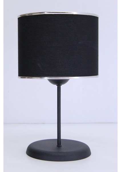 Serin Masa Abajuru Yatak Başı Lambası Gece Çoçuk Lambası Kumaş Başlık Metal Ayak fiyatları