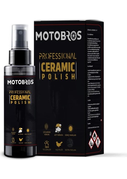 Motosiklet Seramik Katkılı Cila – Derin Parlaklık ve Uzun Süreli Koruma Motosiklet Cilası