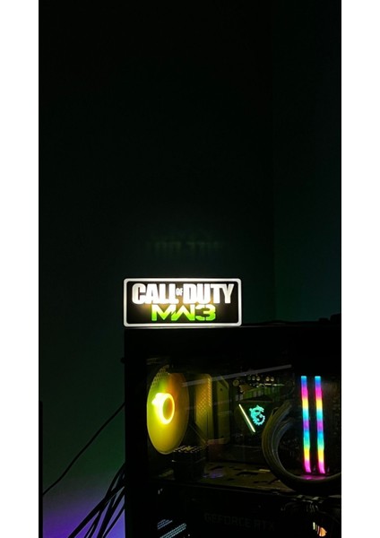 Call Of Duty Işıklı Tablo (Adaptör Dahil Değildir) modelleri
