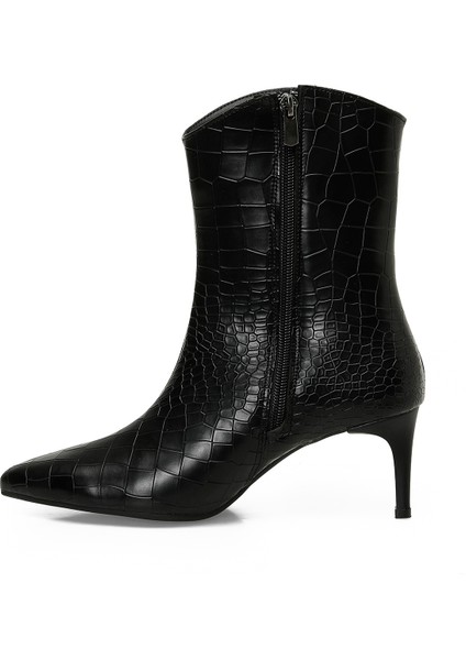 Alessı 4pr Siyah Kadın Topuklu Bot modelleri