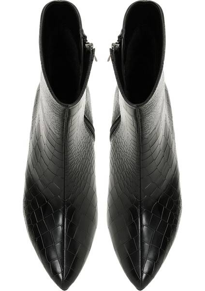 Alessı 4pr Siyah Kadın Topuklu Bot fırsatları