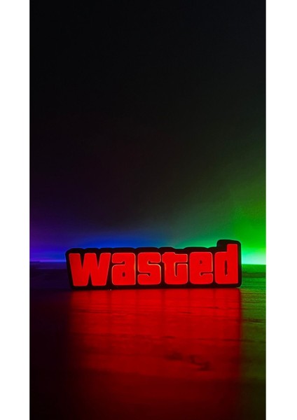 Gta Wasted Ledli Tablo (Usb Type A ile Çalışmaktadır)