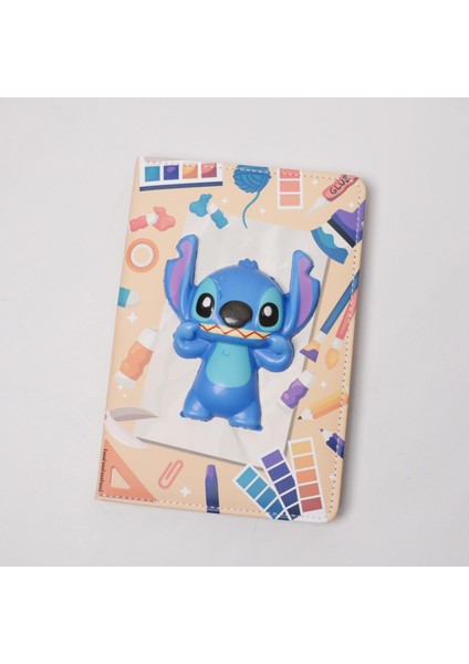 Desenli Sanrio Stitch Squshy Defter