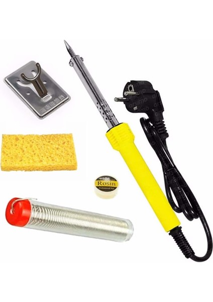 RL-1221 60 Watt Lehim Kalem Havya Lüx Set Lehim Teli Mini Sehpa 651020