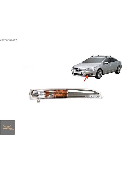 Tampon Sınyalı Sol Volkswagen Passat Cc 08-