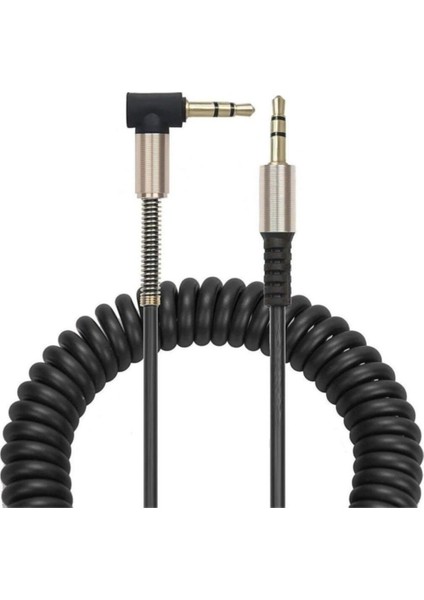 L Tipi Spralli Audio Aux Kablo 1 mt 3.5 mm