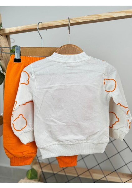 Happy Süzine Nakışlı 2 Ip Mevsimlik Unisex Bebek/çocuk Ikili Takım fiyatları