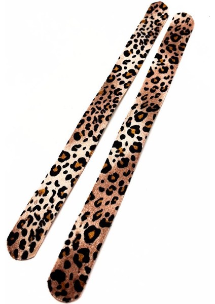 Suni Deri El Çanta Sapı 35 Cm Leopar