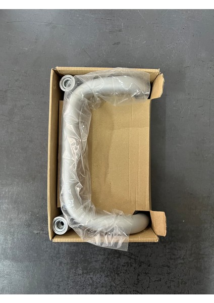 Alüminyum Çift Taraflı Kıvrık Kapı Kolu (20-30-40 Cm)