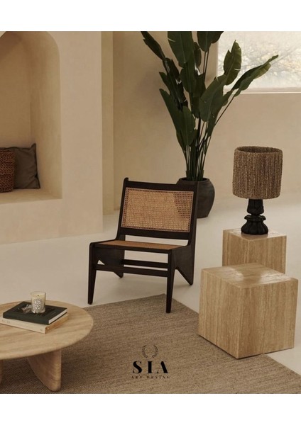 Doğal Traverten Sehpa