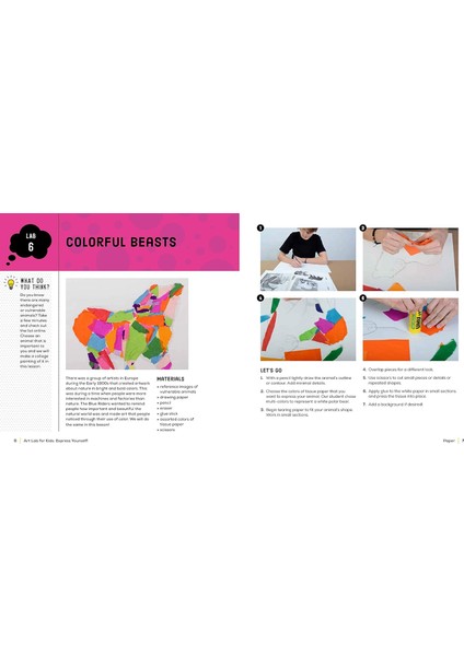 Art Lab For Kids: Express Yourself: 52 Creative Adventures To Find Your Voice Through Drawing, Paint
