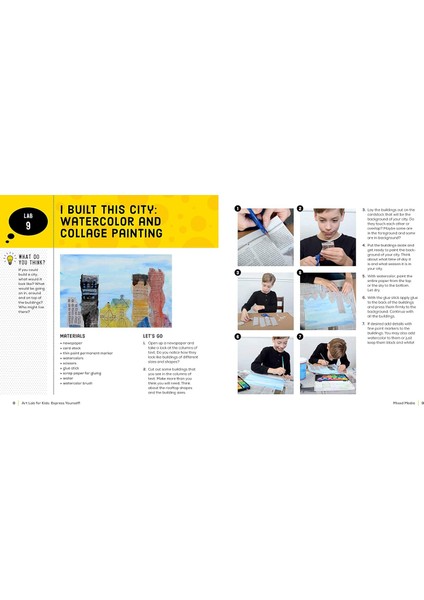 Art Lab For Kids: Express Yourself: 52 Creative Adventures To Find Your Voice Through Drawing, Paint