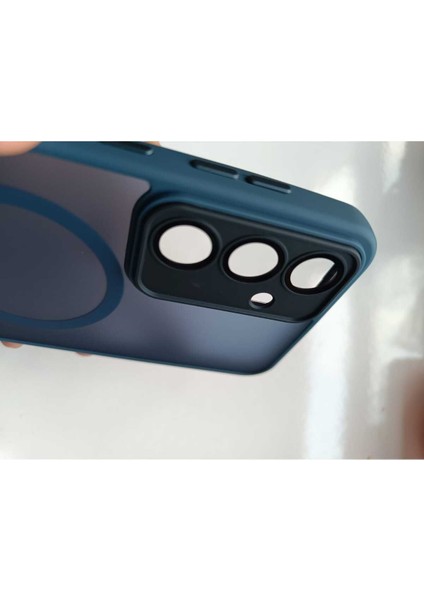 Samsung Galaxy S24 Fe Kılıf Kamera Lens Korumalı Renkli Mat Silikon Rlx Petrol indirimleri