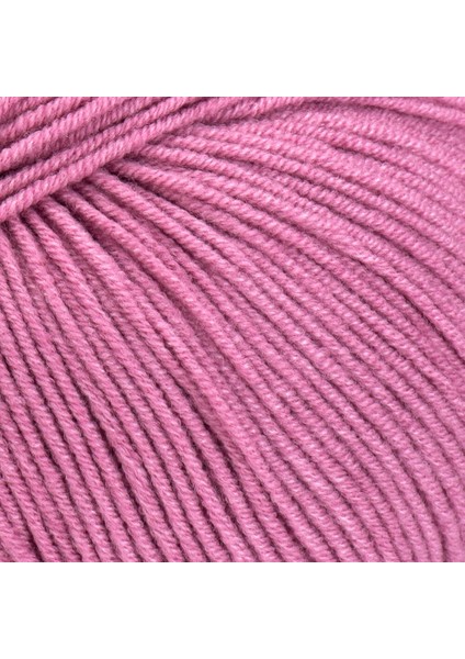 Jeans Amigurumi Örgü Ipi 65 Gül Kurusu Renk Hırka Örgü Ipi Bebek Ipi Punch Ipi 3'lü Paket