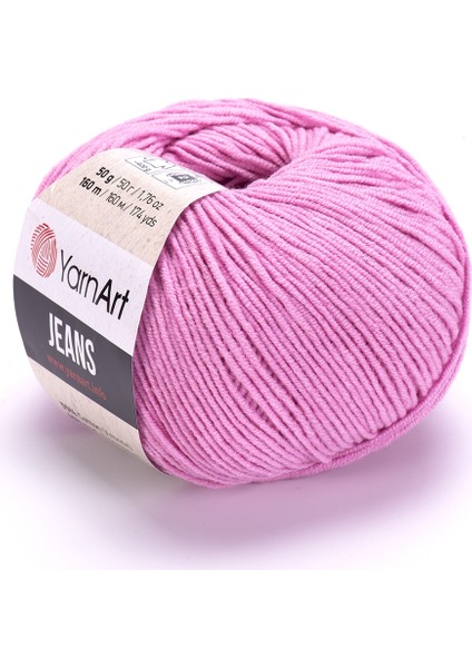 Jeans 20 Koyu Pembe Amigurumi Örgü Ipi Hırka Örgü Ipi Bebek Ipi Punch Ipi