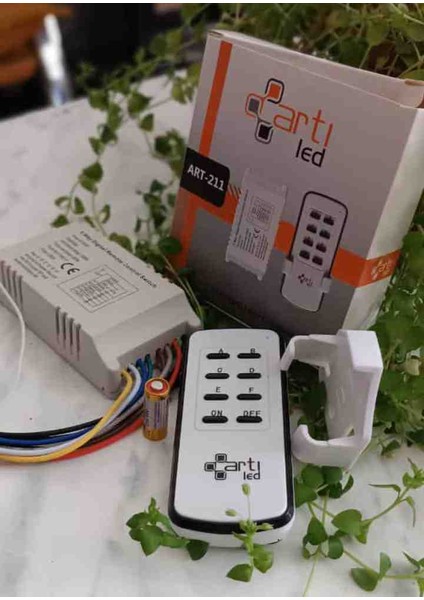 Artıled 6 Lı Avize Kumandası