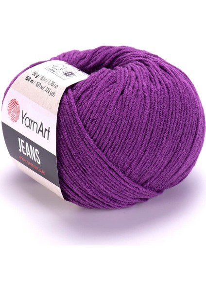 Jeans 50 Mor Amigurumi Örgü Ipi Hırka Örgü Ipi Bebek Ipi Punch Ipi