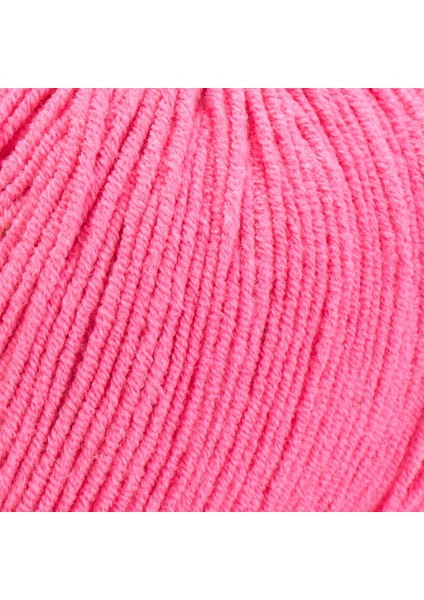 Yarn Art Jeans 78 Şeker Pembesi Amigurumi Örgü ipi Hırka Örgü ipi Bebek ipi Punch ipi