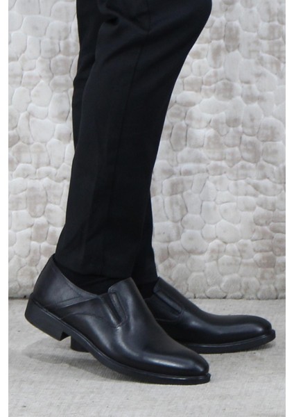 32022 Iç ve Dış Orijinal Deri Klasik Ayakkabı Erkek Ayakkabı