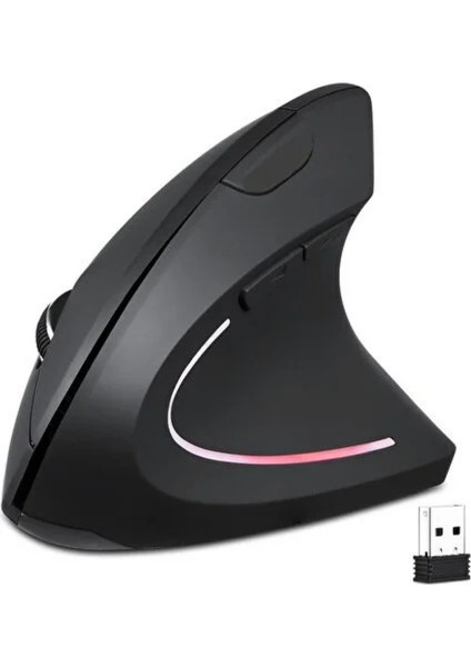 Kablosuz Jsy-1 1600DPI Ergonomik Dikey Mouse