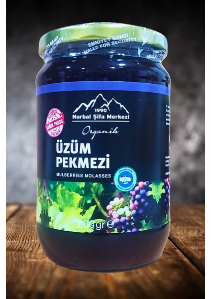 Organik Üzüm Pekmezi 900 gr