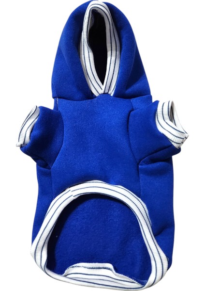 Kedi Köpek Kıyafeti Mavi Polarlı Sweatshirt fiyatları