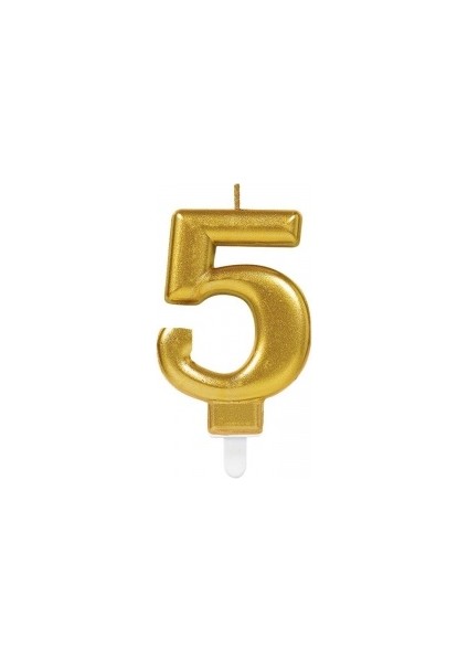 5 Rakam Mum Gold Renk (K0)