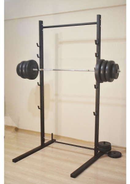 Barfiks Bench Squat Rack Standı ( 4 Parça Olarak Gelmektedir )